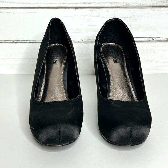 Unlisted Flawless Platform Heels Black Silver Shoe Size 10 - Picture 4 of 8